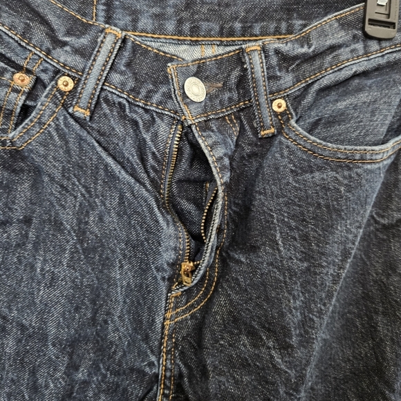 Levi's Jeans Pants Denim Dark Wash 511 Skinny 32 x 32 Casual Classic Neutral - Picture 5 of 11